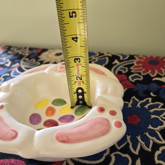 Vintage Easter bunny candy dish bowl - Picture 5 of 7